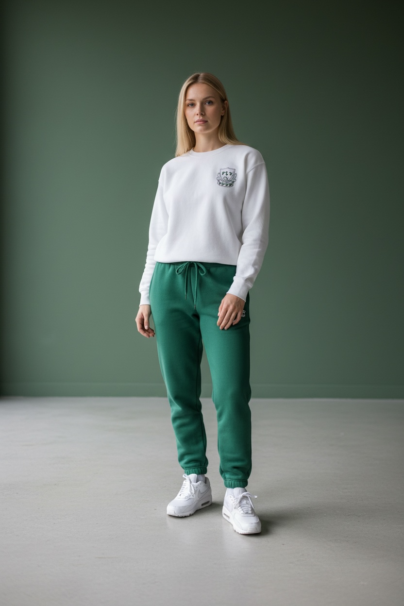 Birds Crest Worn In Sweatshirt