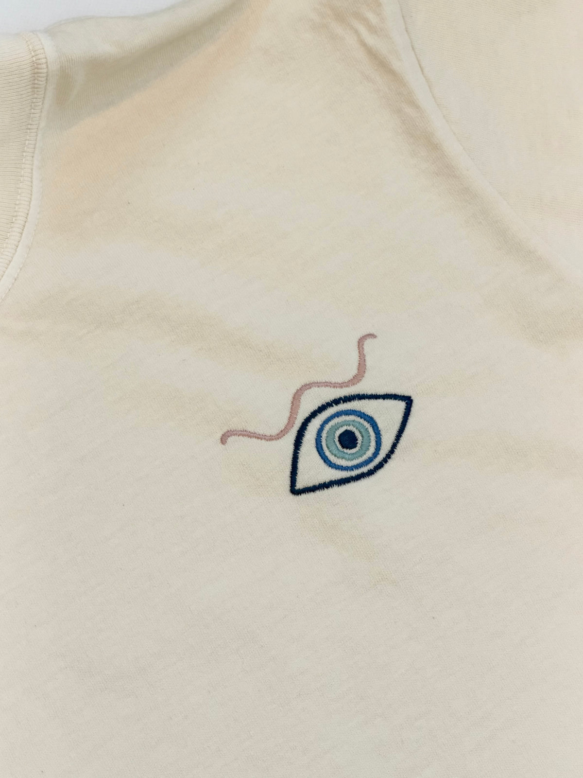 'Keep an Eye on the Girls' Breast Cancer Awareness Women's Crop-ish T-Shirt