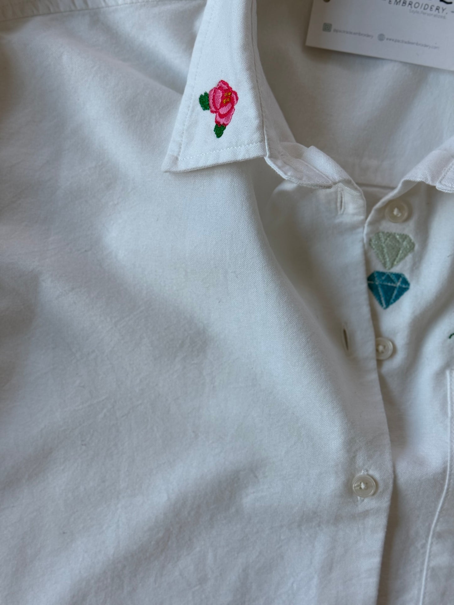 Women's M.I.Y.O.  Buttondown- Pick Your Motifs