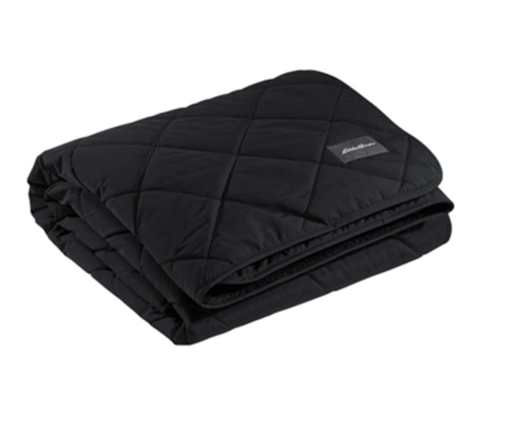 Eddie Bauer Outdoor Quilted Insulated Fleece Blanket