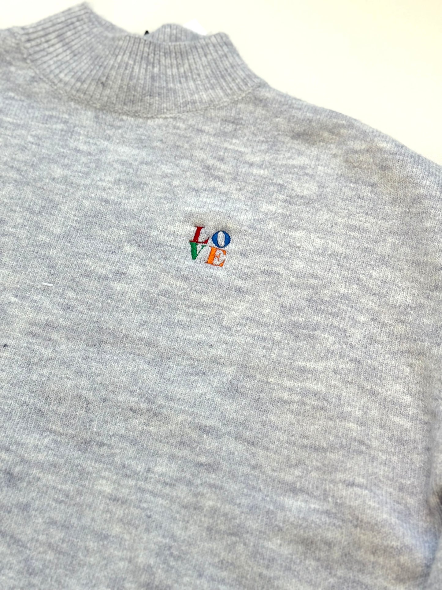 Women's 'Philly Sports' Mock Neck Melange Sweater