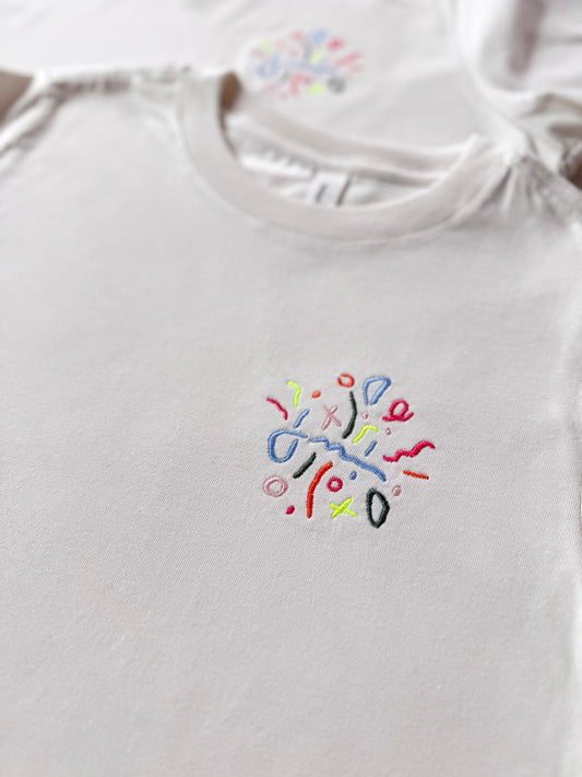Jessa Butler Art x PAC Trade Embroidery Custom Women's Tee