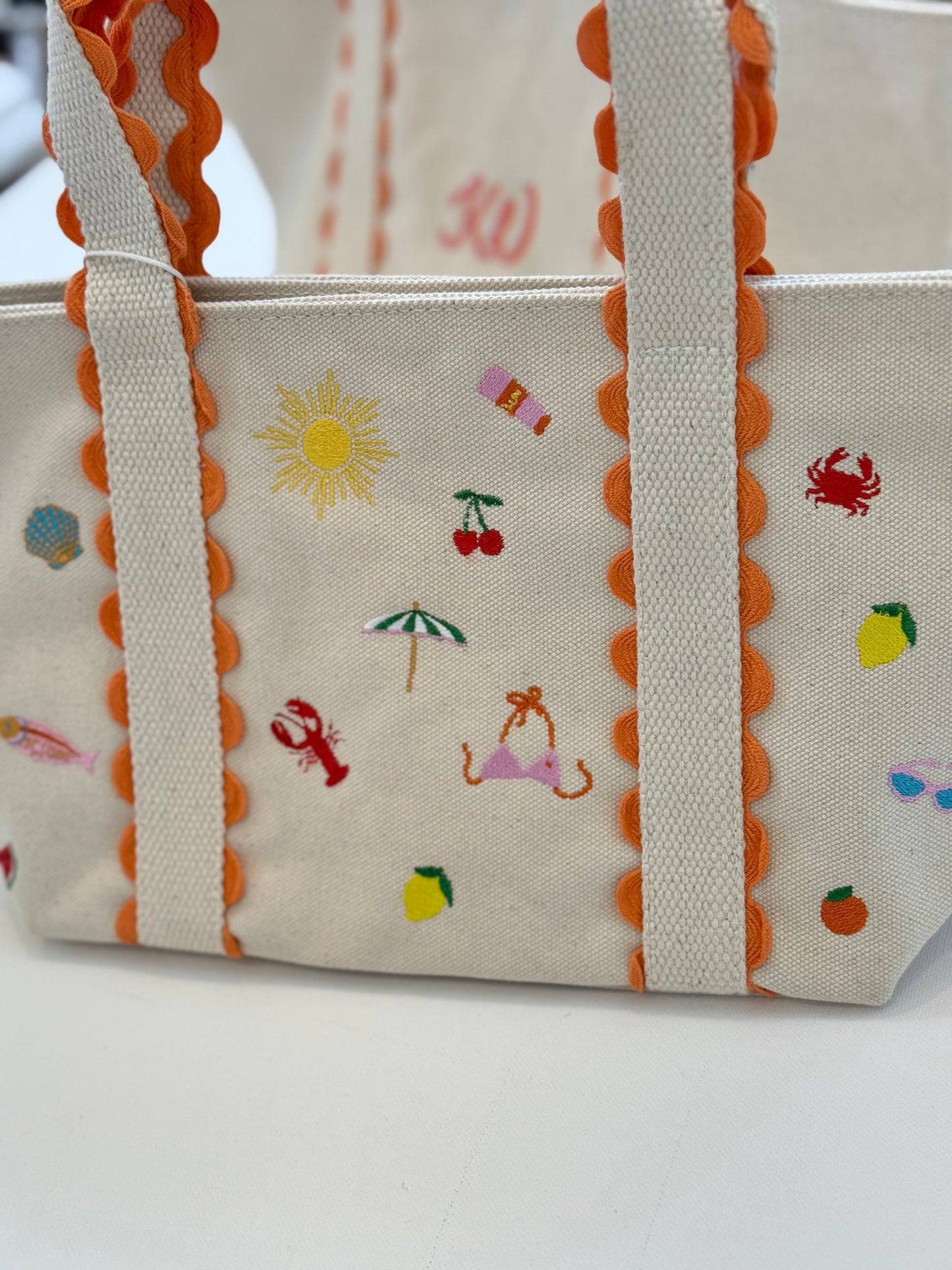 Summer Motifs Mini Tote
