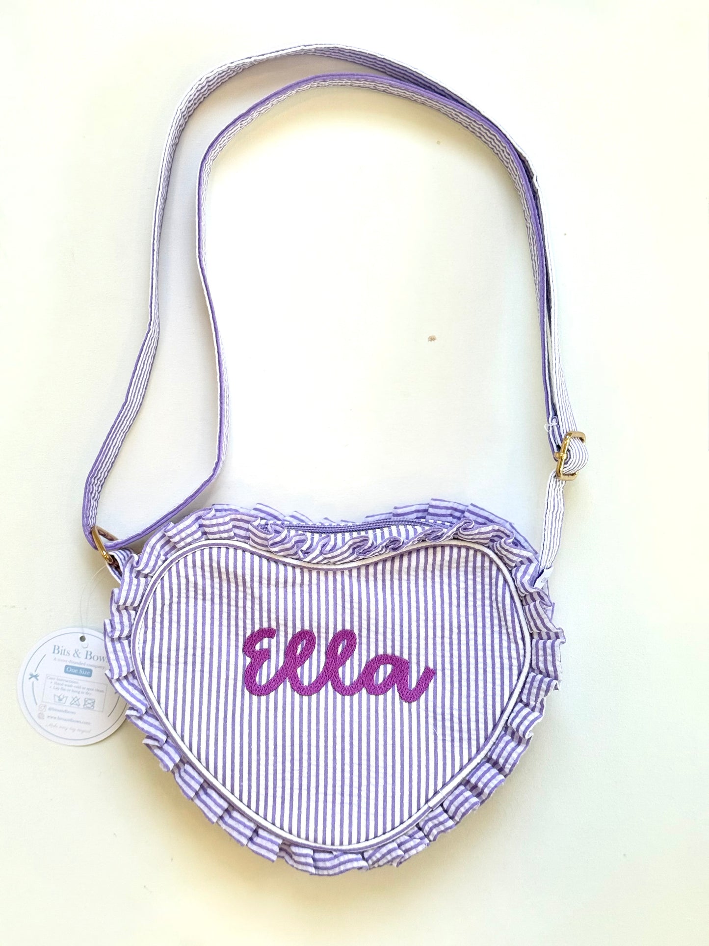 Bits & Bows Kid’s Heart Purse