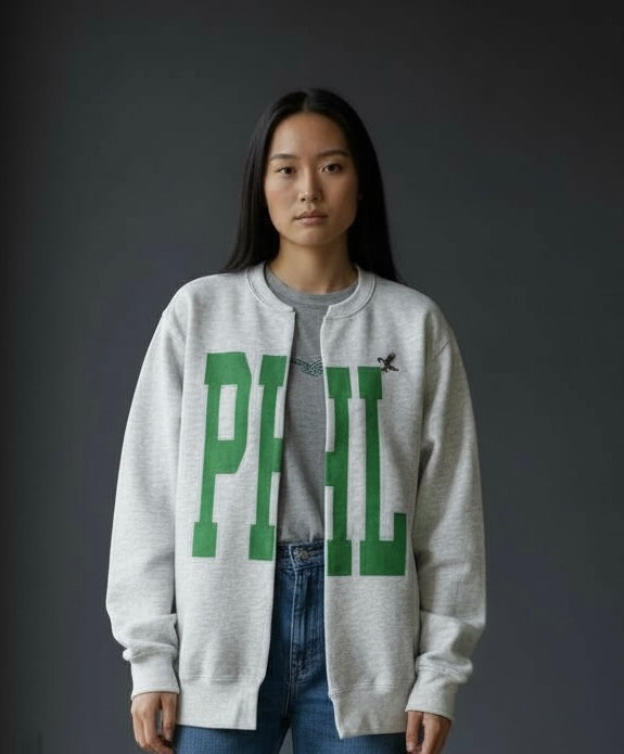 Women’s PHL Split Sweatshirt Cardigan