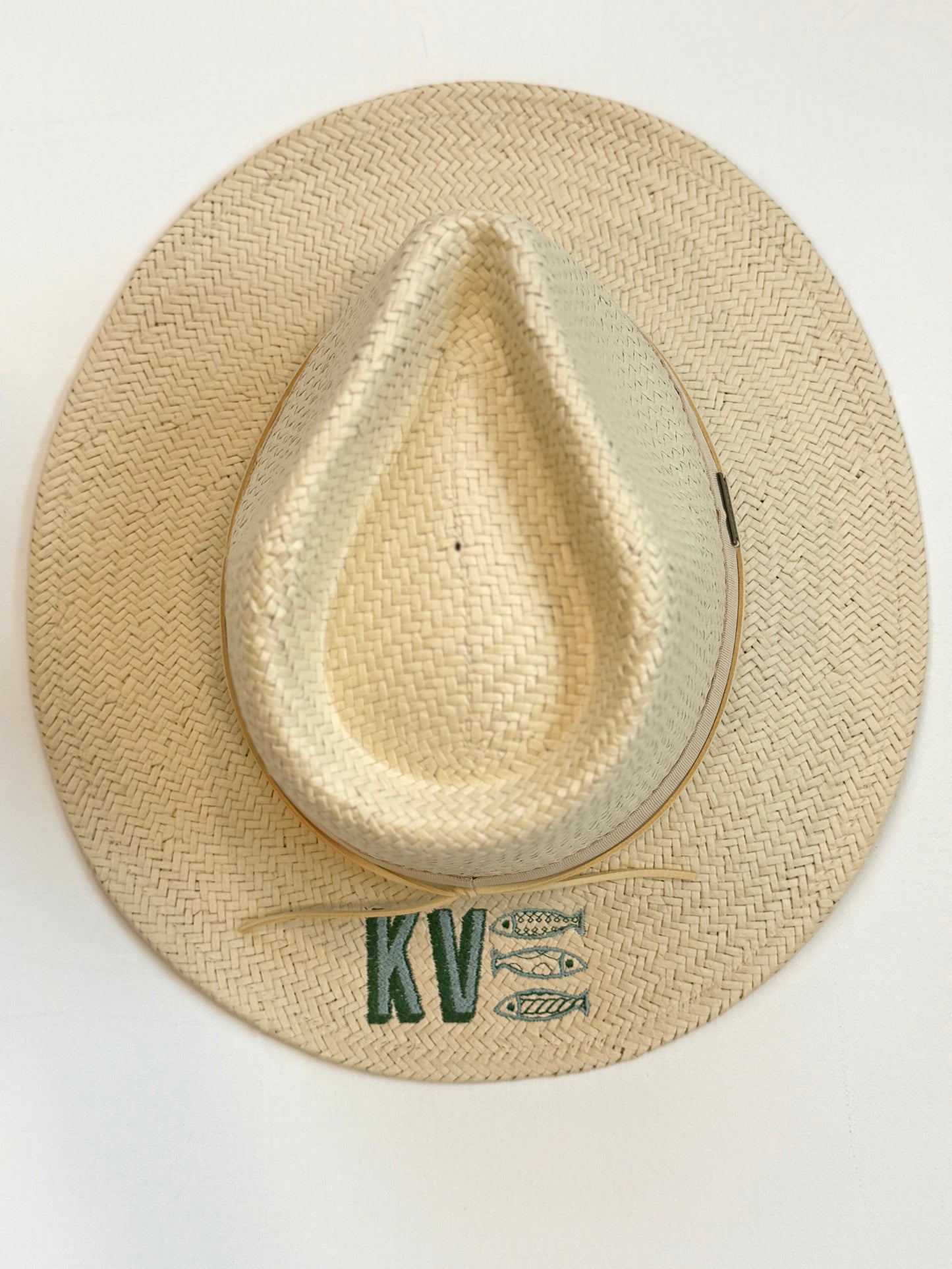 Fedora Motif Sun Hat