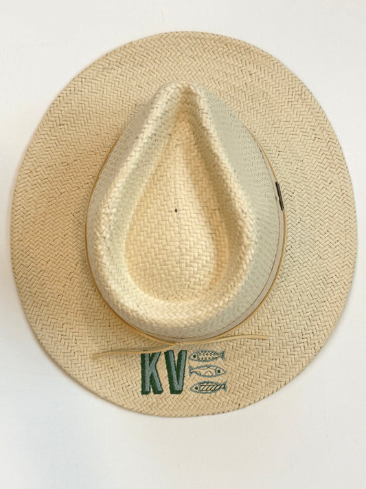 Fedora Motif Sun Hat