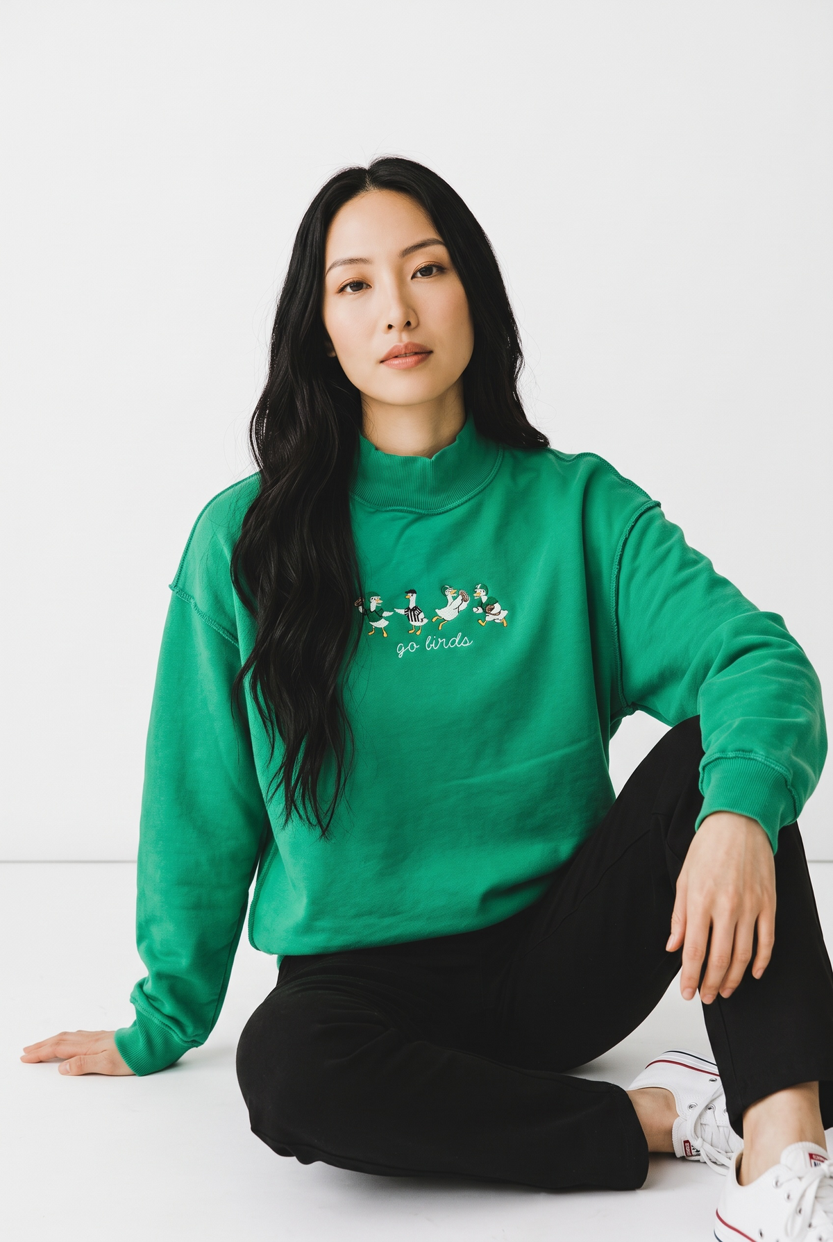 Women's Gameday Mock Neck Sweatshirt