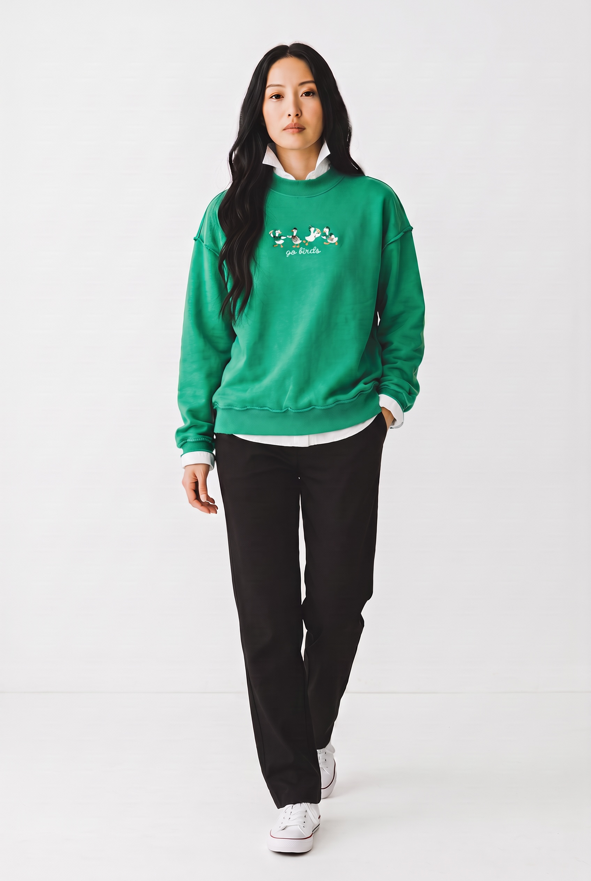 Women's Gameday Mock Neck Sweatshirt