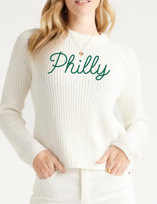 Women's Oxford Chunky Knit Sweater