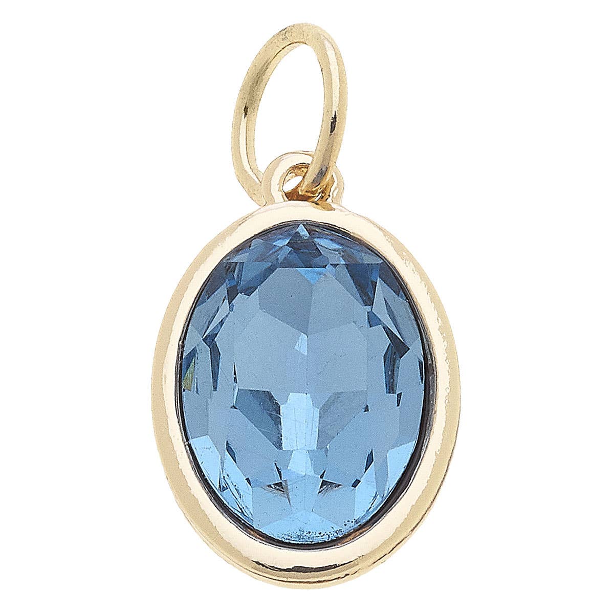 Canvas Style - Glass Birthstone Charm: May / Emerald