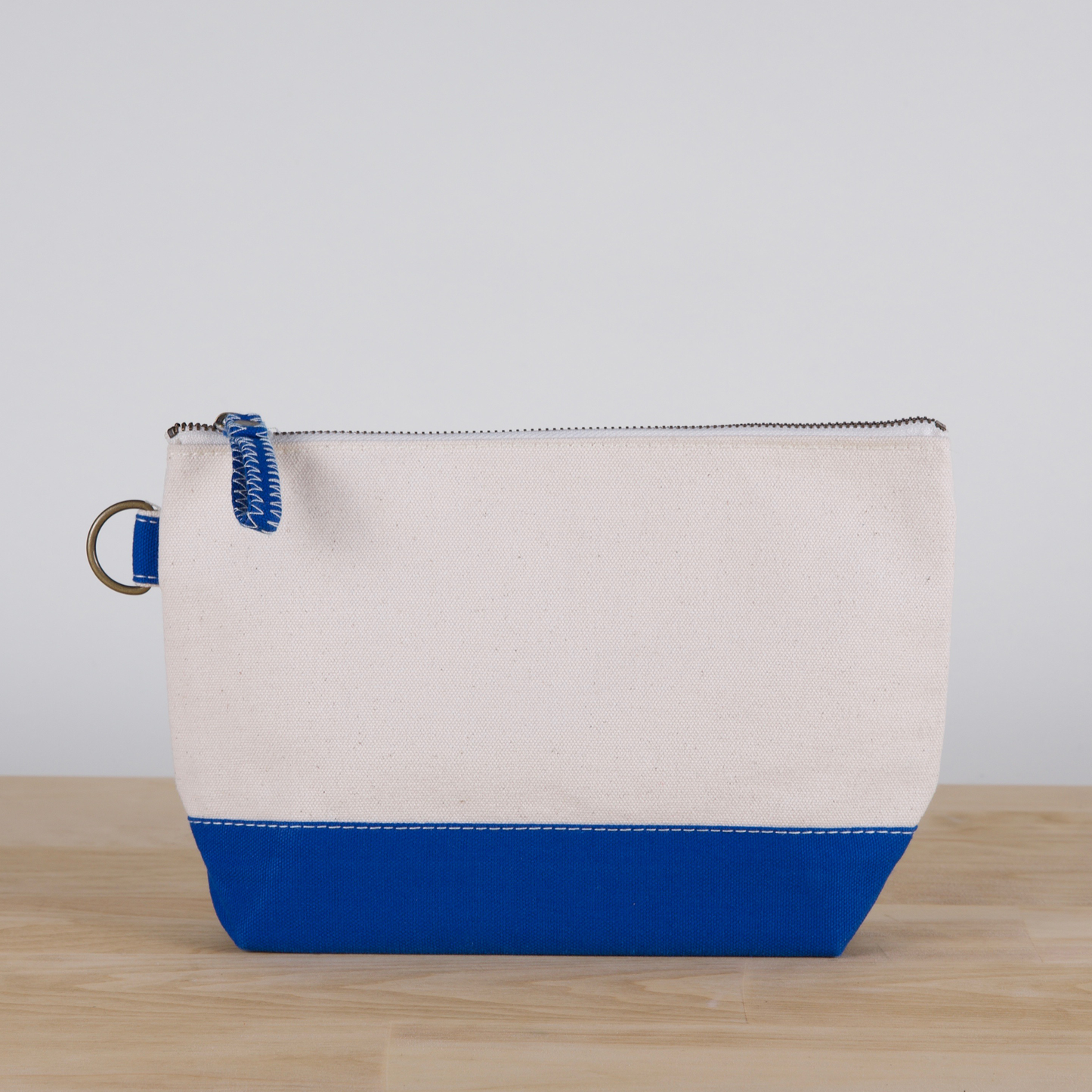 ShoreBags - All In Zip Top Pouch: Navy / No Monogram