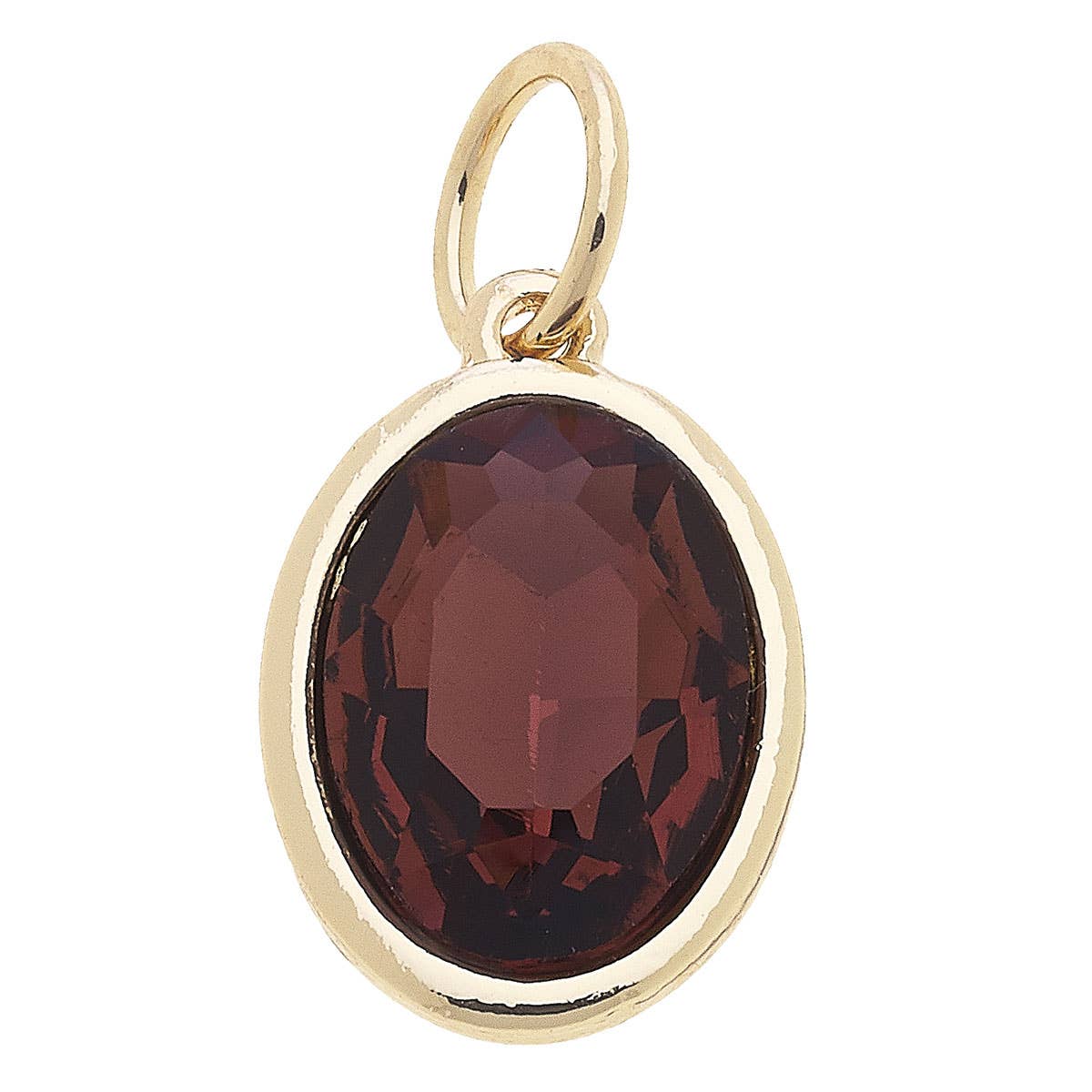 Canvas Style - Glass Birthstone Charm: May / Emerald