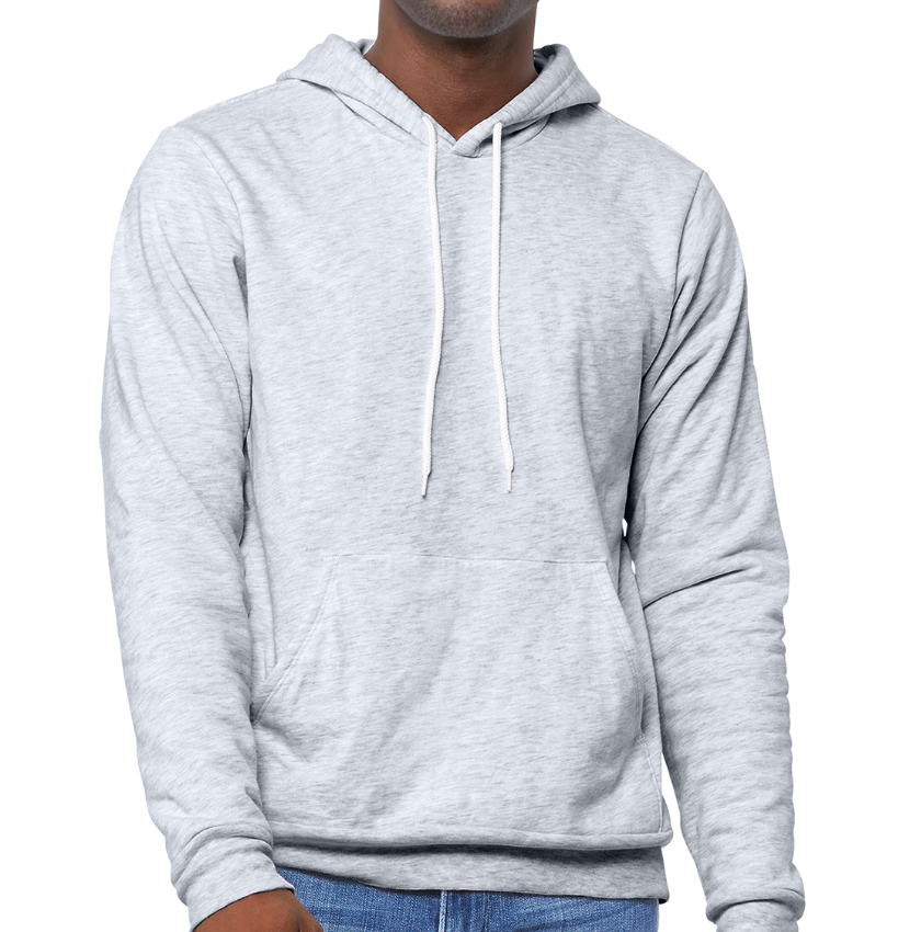 Custom Photo Outline Unisex Lightweight Sponge Fleece Hoodie Sweatshirt