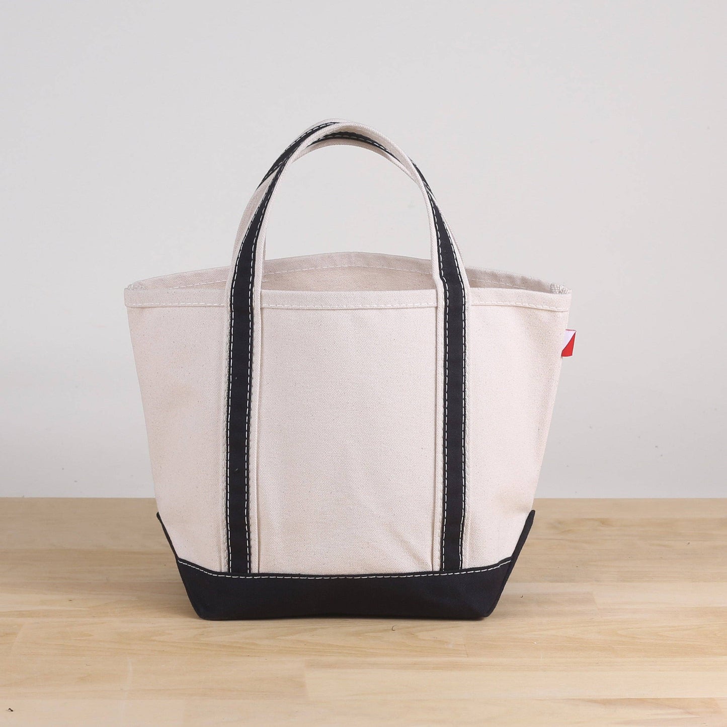 ShoreBags - Classic ShoreBags Mini Canvas Tote: Black / 13.5"W x 8.5"H x 4.5" D