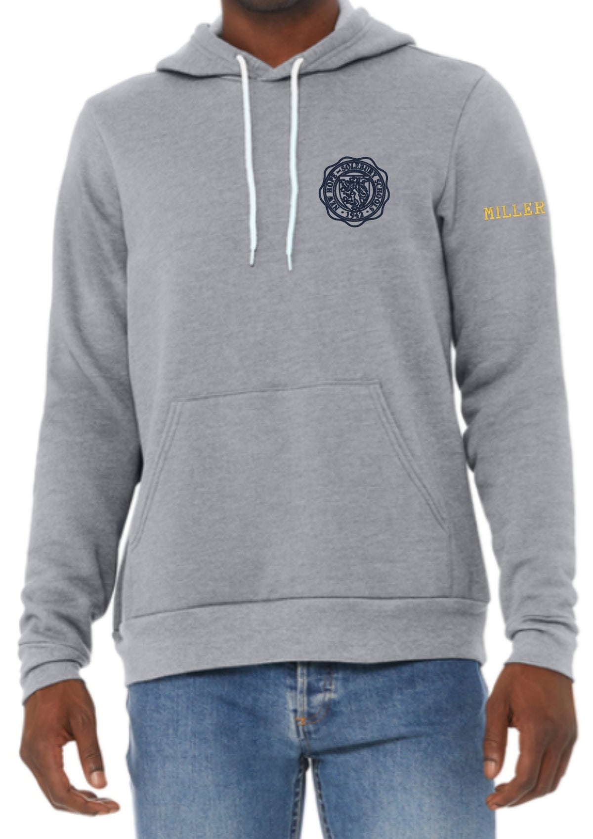 NHS Unisex Lightweight Sponge Fleece Hoodie Sweatshirt