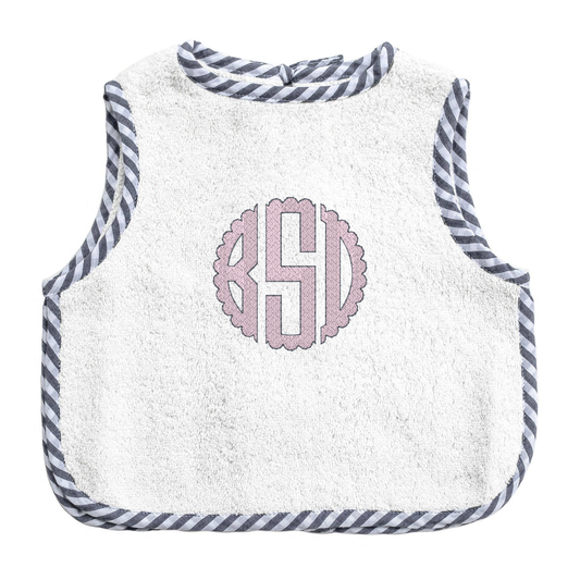 Louelle Baby Apron Bib