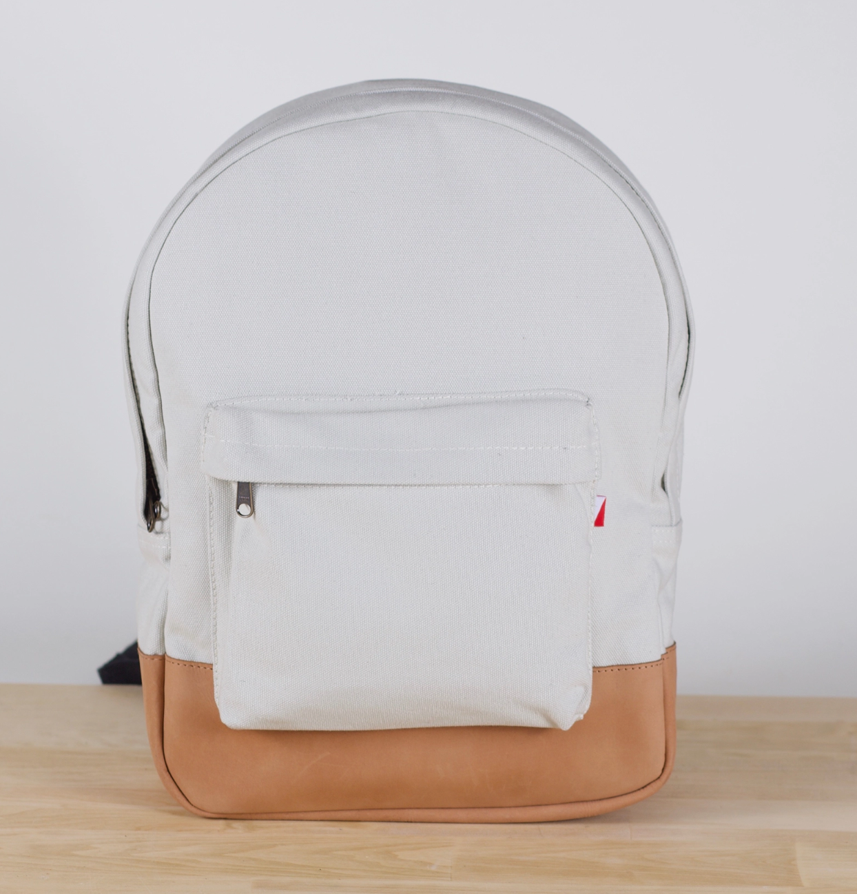 ShoreBags - Backpack with Leather Trim