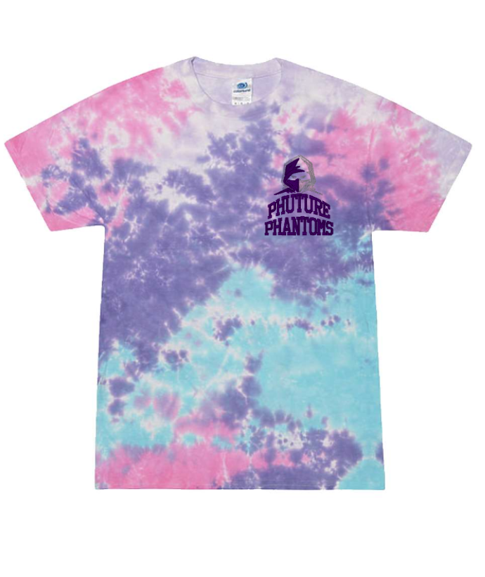 Phuture Phantoms Youth Tie Dye Crewneck T-shirt