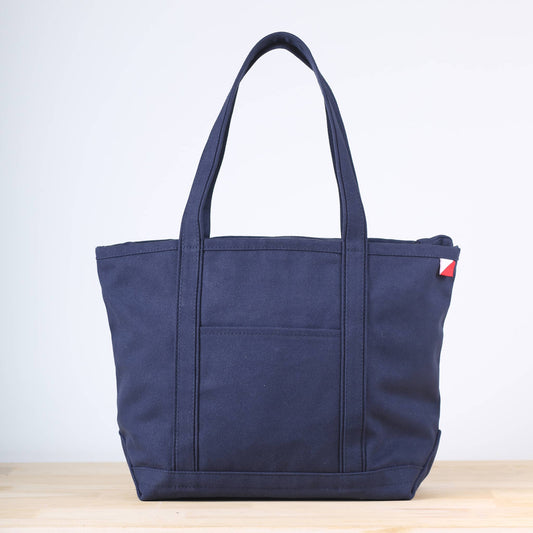 ShoreBags - Classic Canvas Tote Private Label Solid Color: Navy